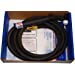 CK WORLDWIDE CK17V-12-R FX Standard Series Gas Cooled TIG Torch with Valve Flex Head, Black